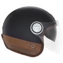 Kask NOX JET NP105 HERITAGE LEATHER black/brown L