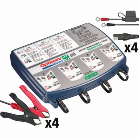 Ładowarka OPTIMATE LITHIUM 4S QUAD BANK TECMATE