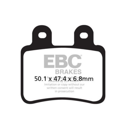 Klocki hamulcowe EBC TT CARBON RIEJU RS2125
