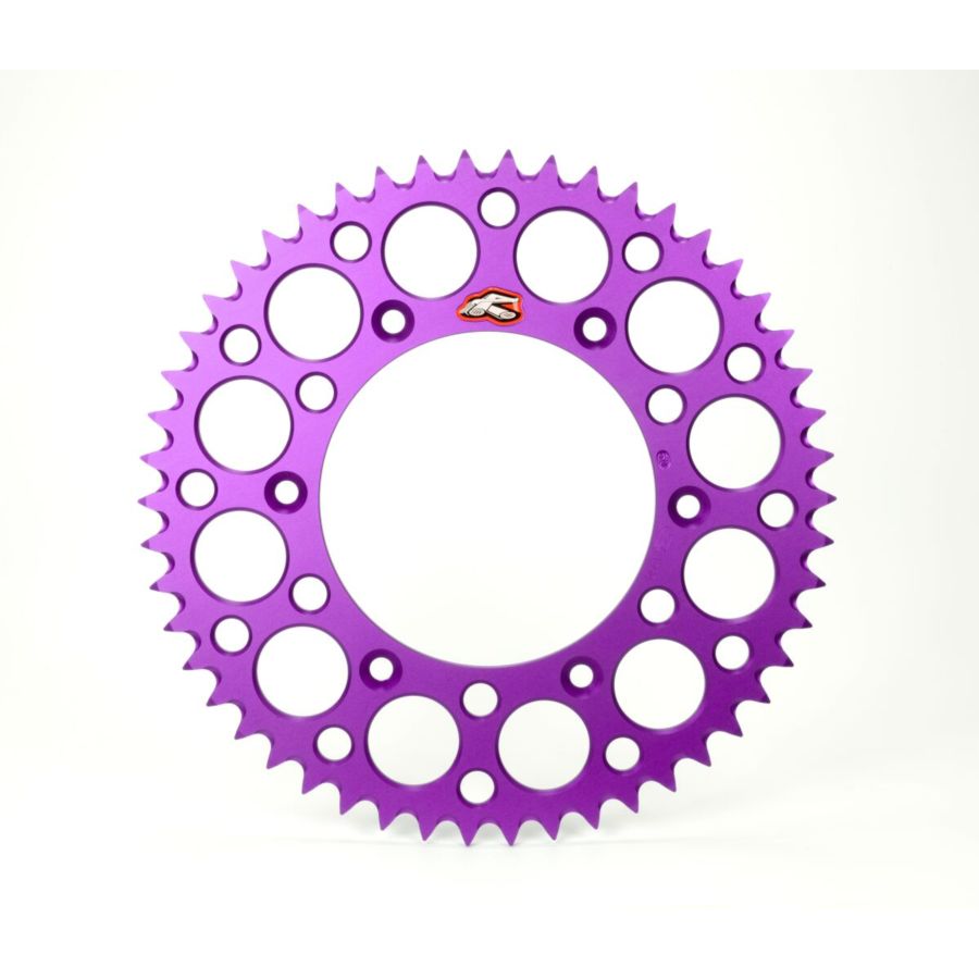 Zębatka aluminiowa tył RENTHAL PURPLE 520 50T