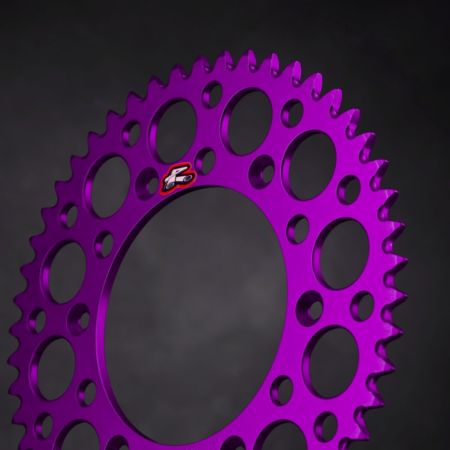 Zębatka tył RENTHAL PURPLE 520 49T YAMAHA YZ450F