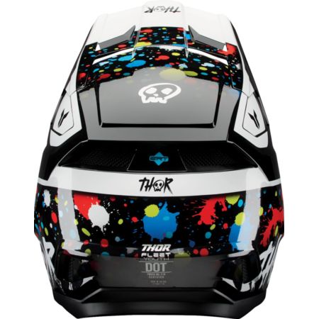 Kask THOR YOUTH FLEET SPAT BLACK S