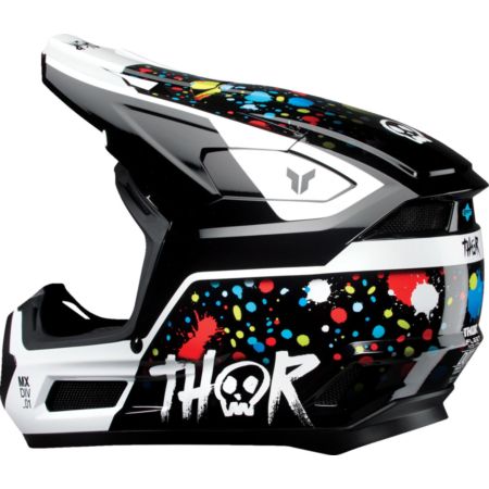 Kask THOR YOUTH FLEET SPAT BLACK S