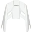 Daszek kasku THOR YOUTH FLEET WHITEOUT GLOSS