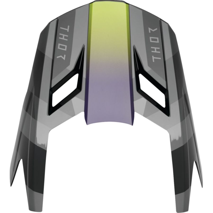 Daszek kasku THOR YOUTH FLEET CAMBER BLACK/PURPLE