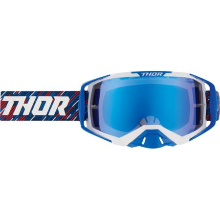 Gogle THOR ACTIVATE STRIPES RED/WHITE/BLUE