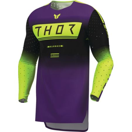 Bluza THOR SPORTMODE GEO BLACK/PURPLE S