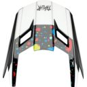 Daszek kasku THOR YOUTH FLEET SPLAT BLACK