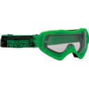 Gogle MOOSE OFFROAD AGROID GREEN/CLEAR