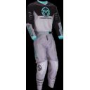 Spodnie MOOSE OFFROAD QUALIFIER GRAY/TEAL 30