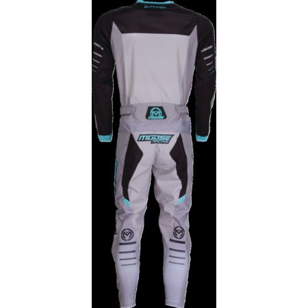 Spodnie MOOSE OFFROAD QUALIFIER GRAY/TEAL 30