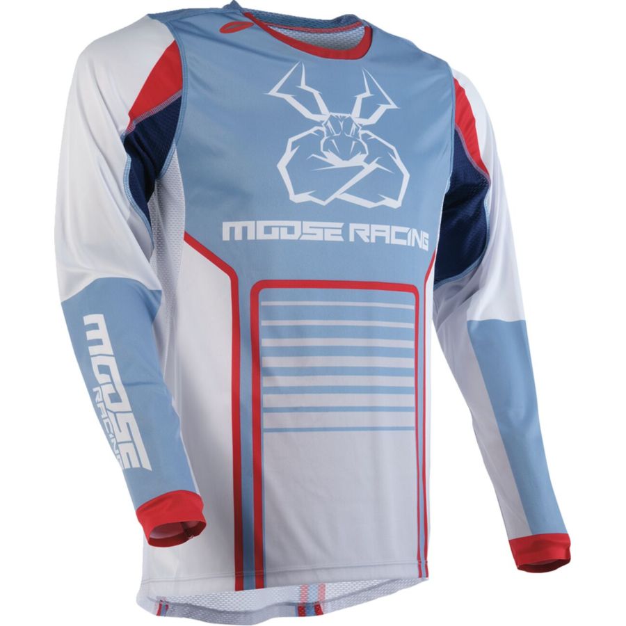Bluza MOOSE OFFROAD AGROID GREY/BLUE S