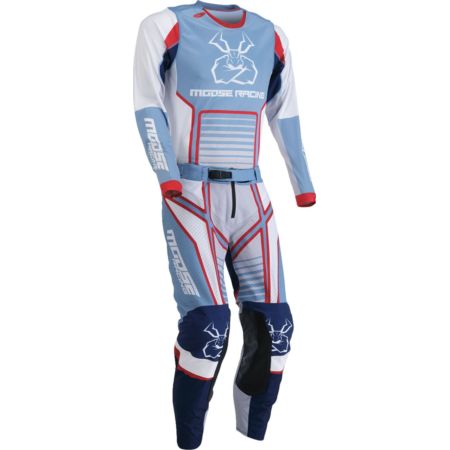 Bluza MOOSE OFFROAD AGROID GREY/BLUE S
