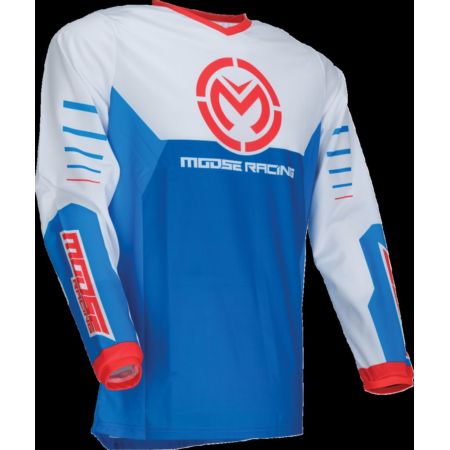 Bluza MOOSE OFFROAD QUALIFIER RD/WH/BL S
