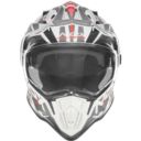 Kask NOX Dual off road N312 CZERWONY/BIAŁY XXL