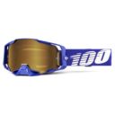 Gogle 100% ARMEGA KLEIN BLUE MIRROR GOLD
