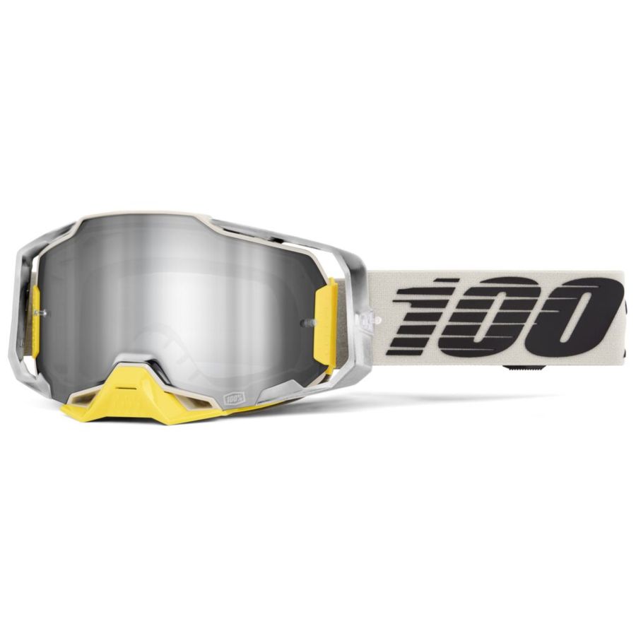 Gogle 100% ARMEGA VIGGO SILVER MIRROR SILVER