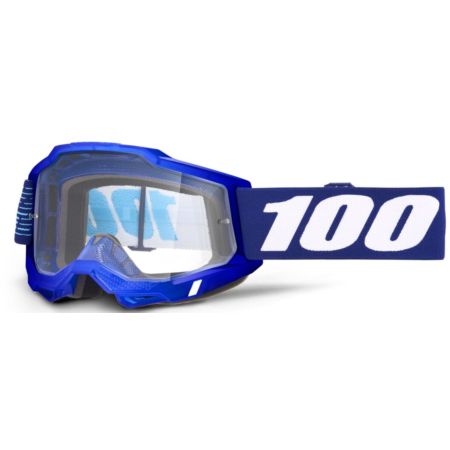 Gogle 100% ACCURI 2 2028 BLUE MIRROR CLEAR