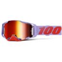 Gogle 100% ARMEGA FAUSTO PURPLE MIRROR RED