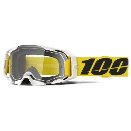 Gogle 100% ARMATIC VALERA WHITE MIRROR CLEAR