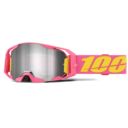 Gogle 100% ARMATIC SNAKPAK PINK MIRROR SILVER