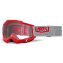 Gogle 100% ACCURI 2 GATORBACK RED MIRROR CLEAR