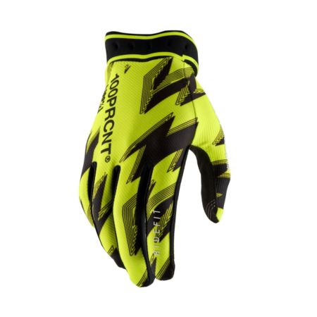 Rękawiczki 100% RIDEFIT YELLOW/BLACK S