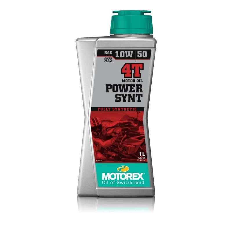 MOTOREX Olej Power Synt 4T 10W/50 JASO MA2 1 LT