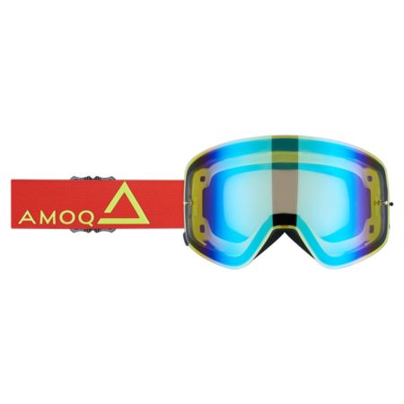 Gogle AMOQ HI VISION MAGNETIC RED GOLD