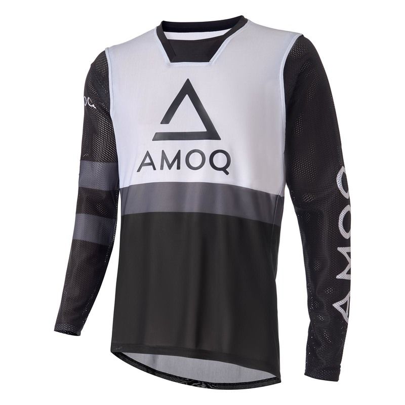 Bluza AMOQ AIRLINE MESH BLACK/WHITE XS