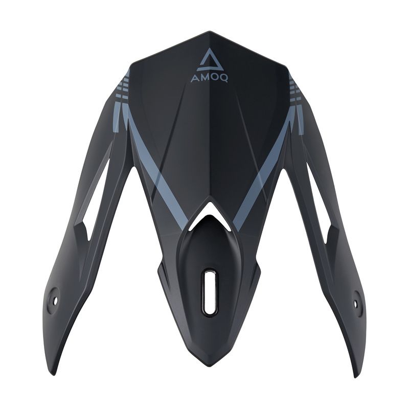 Daszek kasku AMOQ METEOR V2 BLACK/GREY
