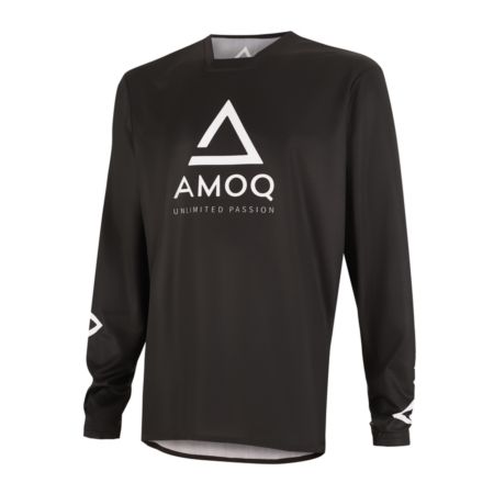 Bluza AMOQ ASCENT COMP BLACK/WHITE XS