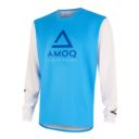 Bluza AMOQ ASCENT COMP WHITE/BLUE XS