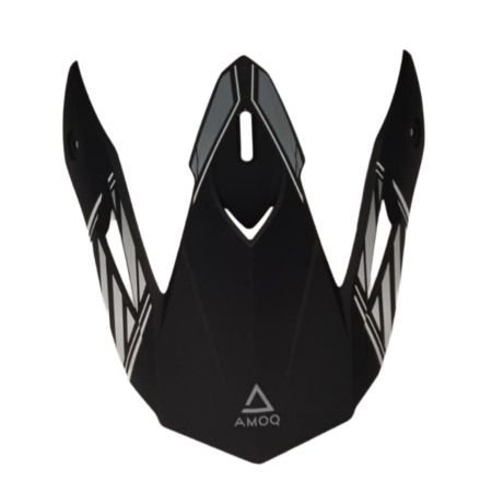 Daszek kasku AMOQ METEOR V2 AXIS BLACK/GREY