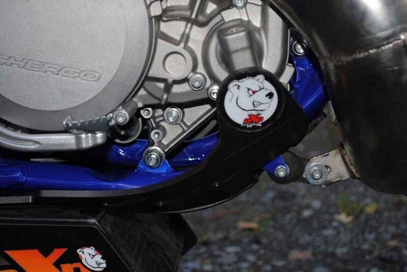 Osłona silnika hdpe 6 mm AXP SHERCO SC 250
