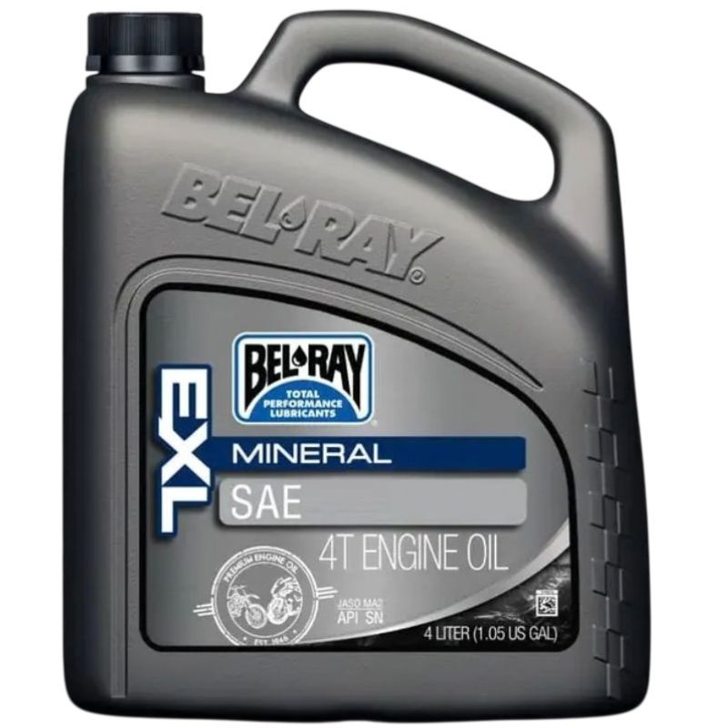 Olej silnikowy mineralny Bel-Ray EXL 4T 4L 20W-50