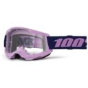 Gogle 100% STRATA 2 PURPLE MIRROR CLEAR