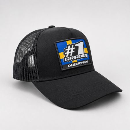 Czapka ONEGRIPPER Trucker Snapback Black