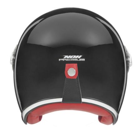 Kask NOX otwarty Jet Heritage solid czarny L
