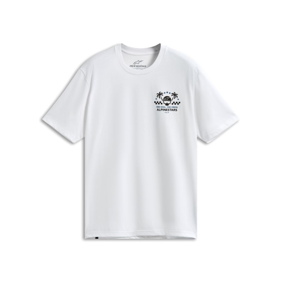 T-shirt ALPINESTARS ORDER SS CSF white L