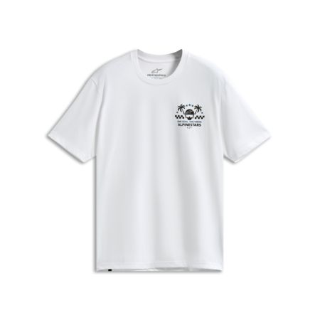 T-shirt ALPINESTARS ORDER SS CSF white L