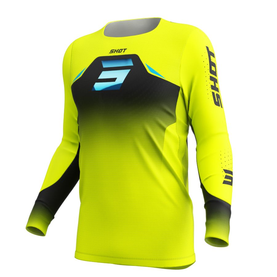Bluza SHOT AEROLITE PHASE NEON YELLOW S