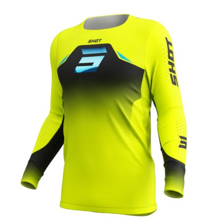 Bluza SHOT AEROLITE PHASE NEON YELLOW S