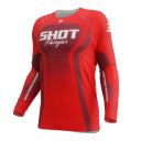 Bluza SHOT CONTACT STREAM RED S