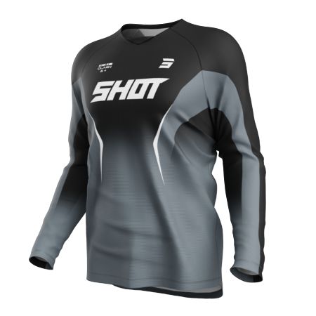 Bluza SHOT DRAW CLASH BLACK XS