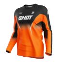 Bluza SHOT DRAW CLASH ORANGE XS