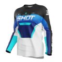 Bluza dziecięca SHOT DRAW KID STRUCK BLUE 4-5