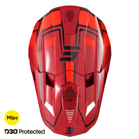 Kask SHOT LITE GLORY RED PEARLY XS