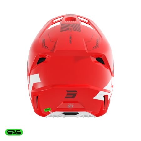 Kask SHOT SPEED HEAVY RED GLOSSY XS