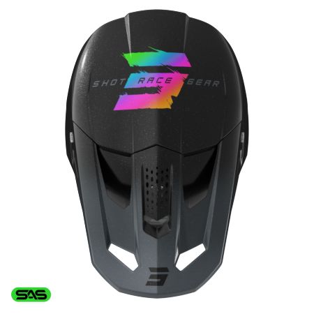 Kask SHOT SPEED RAC BLACK PEARLY XS